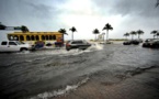 Inondations en Floride après le passage de l'ouragan Hermine