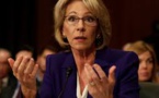 USA: le Sénat confirme de justesse la ministre controversée de l'Education de Trump
