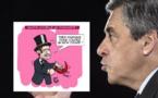 Fillon veut des sanctions après une caricature de Macron