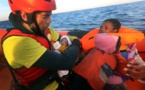 Un nourrisson de quatre jours secouru en Méditerranée