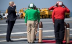 Trump inaugure un porte-avions nouvelle génération à propulsion nucléaire