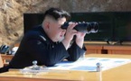 Corée du Nord: Kim briefé sur un plan pour tirer des missiles près de Guam