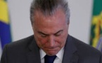 Brésil: les principales accusations pesant contre Michel Temer