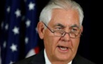 Washington a des "canaux de communication" avec Pyongyang (Tillerson)