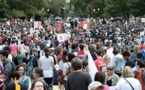 Manifestation à Washington pour une plus grande justice raciale