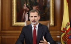 Le roi d'Espagne attaque durement les dirigeants catalans