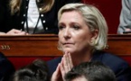 Mme Le Pen dénonce la levée de son immunité parlementaire