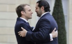 Hariri et Macron tentent à Paris de désamorcer la crise libanaise