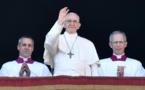 Noël: le pape appelle à la paix pour Jérusalem