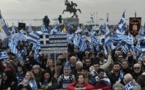 Les nationalistes grecs dans la rue contre un compromis sur la Macédoine: au moins 50 000 manifestants