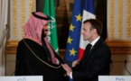 Le prince héritier saoudien et Macron affichent leur proximité mais pas sur l'Iran