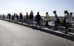 Au moins 150 migrants à Tijuana, à la frontière Mexique-USA