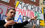 Défilé sous haute surveillance à Paris pour la "Fête à Macron"