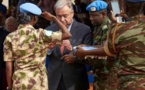 Le secrétaire général de l'ONU au Mali pour la Journée des Casques bleus