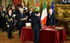 Le gouvernement populiste prête serment en Italie