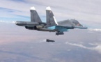 L'aviation russe bombarde des zones rebelles dans le sud de la Syrie