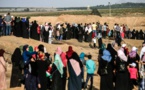 Gaza: des milliers de femmes manifestent près de la frontière israélienne