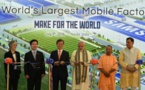 Inde: Samsung inaugure la plus grande usine de smartphones au monde