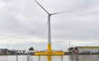 La première éolienne off-shore française a été mise en service