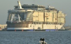 Le gigantesque paquebot Celebrity Edge livré à l'armateur américain Royal Caribbean