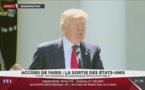 Trump ironise sur le recul de Macron et sur l'accord de Paris
