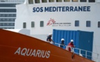 Migrants: MSF et SOS Méditerranée vont "mettre un terme" aux activités de l'Aquarius