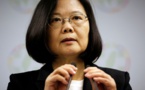 Taïwan n'acceptera pas "un pays, deux systèmes", annonce la présidente