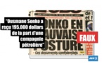 Le fact-checking Agence France Presse (AFP) : Non, Ousmane Sonko n'a pas reçu 195.000 dollars de la part d'une société pétrolière britannique