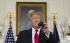 Donald Trump annonce la levée du "shutdown" pour trois semaines