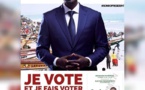 “La gueule de l’emploi”: l’affiche électorale d’Ousmane Sonko