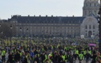 Les «gilets jaunes» se mobilisent à Paris pour les trois mois du mouvement