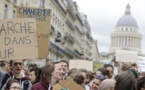 Marche pour le climat : entre 29 000 et 40 000 jeunes manifestent à Paris