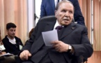 Bouteflika "demande pardon" aux Algériens dans une lettre "d'adieux