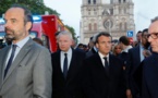 Notre-Dame: Macron va sur place, partage l'"émotion de toute une nation"
