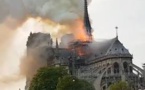 L'incendie à Notre Dame de Paris