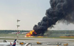 Russie: 41 morts après l'atterrissage d'urgence d'un avion à Moscou