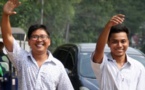 La Birmanie libère deux journalistes de Reuters au coeur d'une mobilisation internationale