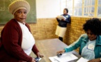 Premiers résultats en Afrique du Sud, l'ANC sous les 60%