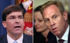 Trump remplace Shanahan par Esper au Pentagone