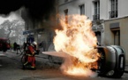 Flambée de violences à Paris pour le premier anniversaire des "gilets jaunes"