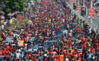 Guinée: L’opposition revendique une mobilisation rouge de 1 million de personnes contre Condé