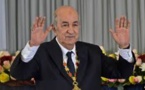 Algérie: mal élu et décrié, le président Tebboune est entré en fonction