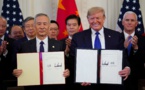 Les Etats-Unis et la Chine signent un accord commercial "historique"