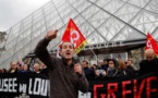 Réforme des retraites: le Louvre fermé, bloqué par l’intersyndicale du musée (direction)