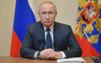 Coronavirus: Poutine reporte sa réforme constitutionnelle et appelle à rester chez soi