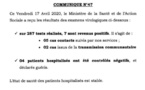 Coronavirus/Sénégal: 7 nouveaux cas positifs dont 2 de type communautaire