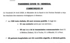 Coronavirus/Sénégal: 66 nouvelles infections dont 5 communautaires (Touba (2), Dakar, Mbacké, Pout)