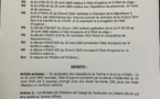 Le Président Macky Sall décrète la prorogation de l'état d'urgence et du couvre-feu pour 30 jours
