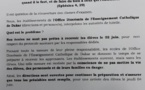Réouverture des classes: L'enseignement catholique rejette la date du 2 juin pour celle du 4