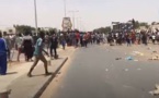 Violentes manifestations à Touba contre le couvre-feu (Image Leral.net)